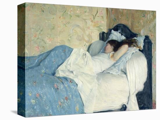 In Bed-Federigo Zandomeneghi-Stretched Canvas