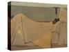 In Bed-Edouard Vuillard-Stretched Canvas