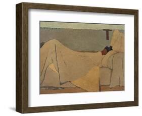 In Bed-Edouard Vuillard-Framed Giclee Print