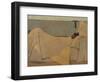 In Bed-Edouard Vuillard-Framed Giclee Print