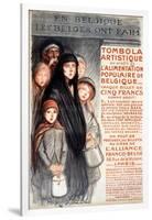 In Belgium the Belgians are Hungry, 1915-Théophile Alexandre Steinlen-Framed Giclee Print