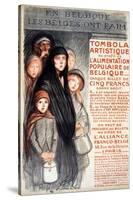 In Belgium the Belgians are Hungry, 1915-Théophile Alexandre Steinlen-Stretched Canvas