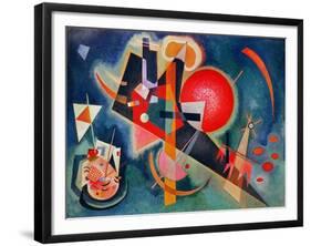 In Blue, 1925-Wassily Kandinsky-Framed Giclee Print