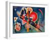 In Blue, 1925-Wassily Kandinsky-Framed Giclee Print