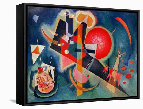 In Blue, 1925-Wassily Kandinsky-Framed Stretched Canvas