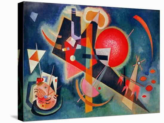 In Blue, 1925-Wassily Kandinsky-Stretched Canvas