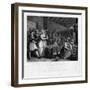 In Bridewell Beating Hemp, Plate IV of 'The Harlot's Progress, 1833-S Davenport-Framed Giclee Print