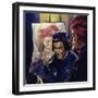 In Bruges, Van Eyck Painted Portraits Such as the Man in the Red Turban-Luis Arcas Brauner-Framed Giclee Print