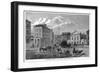 In Camden, Between Euston and St Pancras : the Polygon-null-Framed Art Print