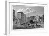 In Camden, Between Euston and St Pancras : the Polygon-null-Framed Art Print