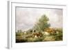 In Canterbury Meadows-Thomas Sidney Cooper-Framed Giclee Print