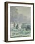 In Central House, Red Army Park, 1937-Nikolai Grigoryev-Framed Giclee Print