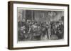 In Clubland, the Travellers' Club, a General Meeting of the Travellers' Club-Thomas Walter Wilson-Framed Giclee Print