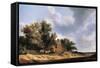 In Country-Salomon van Ruysdael-Framed Stretched Canvas