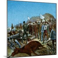 'In Cronje's Laager after Surrender', 1900-Unknown-Mounted Giclee Print