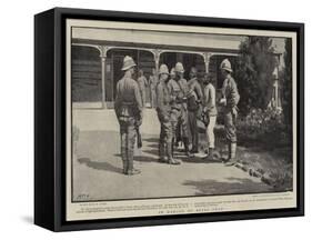 In Danger of Being Shot-Henry Marriott Paget-Framed Stretched Canvas