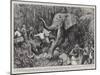 In Darkest Africa, an Incident of Mr Lloyd's March Through the Great Pygmy Forest-Frank Dadd-Mounted Giclee Print