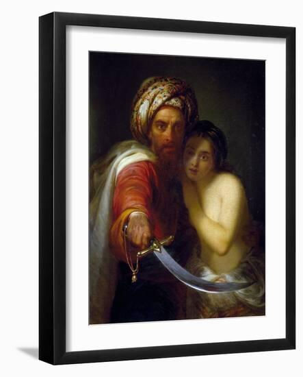 In Defense of Honor, 1859-Giulio Carlini-Framed Giclee Print