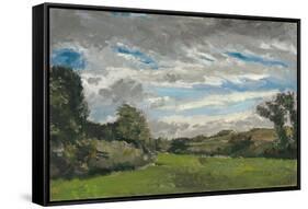 In den Dünen (In de Duinen). Den Haag, September 1883-Vincent van Gogh-Framed Stretched Canvas