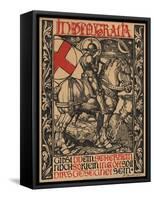 In Deo Gratia World War I Poster-Fritz Boehle-Framed Stretched Canvas