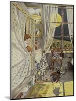 In der Kinderstube, Illustration, 1928-Hans Baluschek-Mounted Giclee Print