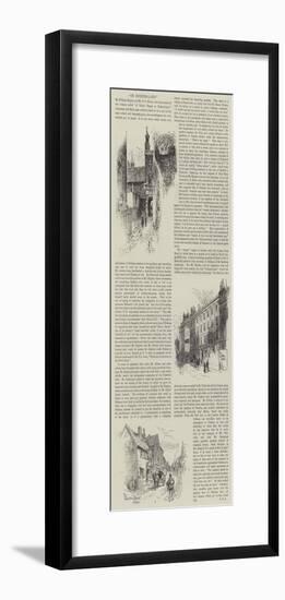 In Dickens-Land-Herbert Railton-Framed Giclee Print