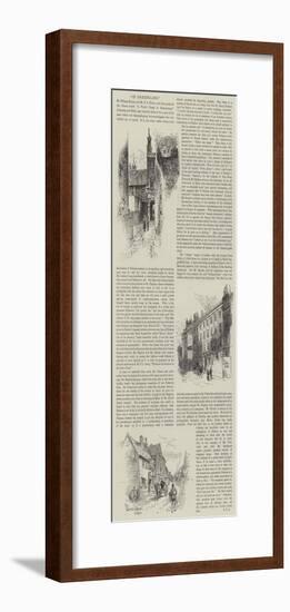 In Dickens-Land-Herbert Railton-Framed Giclee Print