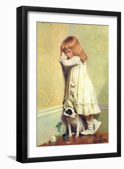 In Disgrace, 1885-Charles Burton Barber-Framed Giclee Print