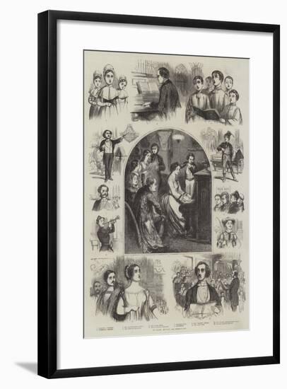 In-Door Music-Fred Shepherd-Framed Giclee Print