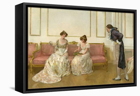 In Doubt, 1905-G Whitehead & Co-Framed Stretched Canvas