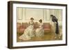 In Doubt, 1905-G Whitehead & Co-Framed Giclee Print