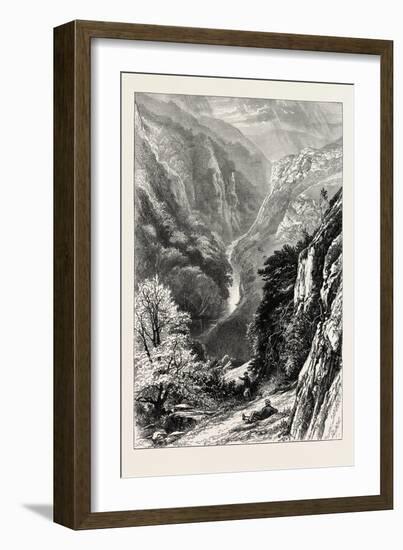 In Dove Dale, UK, 19th Century-null-Framed Giclee Print