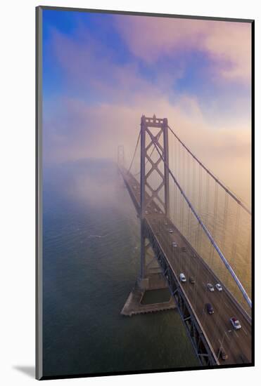 In Dreams, San Francisco Bay Bridge Fog Morning Light-Vincent James-Mounted Photographic Print