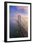 In Dreams, San Francisco Bay Bridge Fog Morning Light-Vincent James-Framed Photographic Print