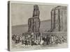 In Egypt, 1882, a Visit to Memnon-null-Stretched Canvas