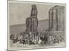 In Egypt, 1882, a Visit to Memnon-null-Mounted Giclee Print