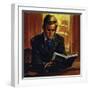 In England, Conrad Began Learning English by Reading Shakespeare-null-Framed Giclee Print