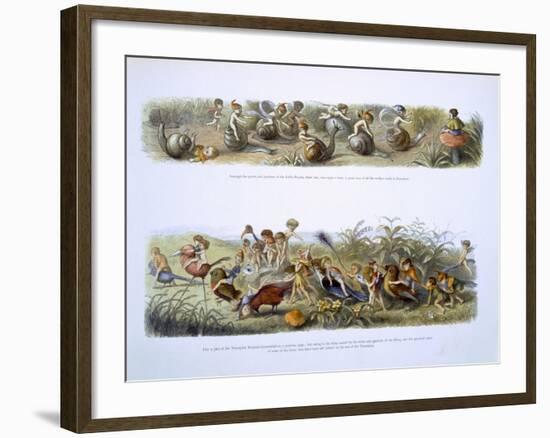 In Fairyland: A Series of Pictures from the Elf-World by William Allingham and Andrew Lang-Richard Doyle-Framed Giclee Print