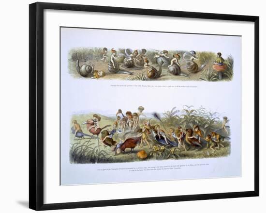 In Fairyland: A Series of Pictures from the Elf-World by William Allingham and Andrew Lang-Richard Doyle-Framed Giclee Print