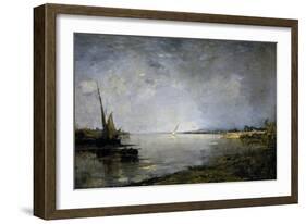 In Fiumicino, 1879-Vittorio Avondo-Framed Giclee Print