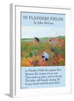 In Flanders's Fields-John McCrae-Framed Art Print