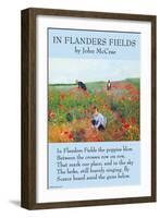 In Flanders's Fields-John McCrae-Framed Art Print