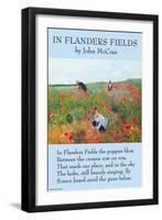 In Flanders's Fields-John McCrae-Framed Art Print