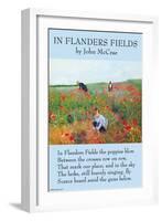 In Flanders's Fields-John McCrae-Framed Art Print