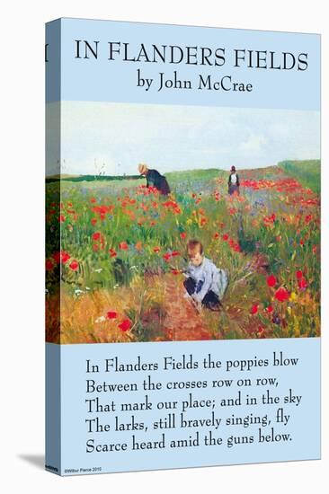 In Flanders's Fields-John McCrae-Stretched Canvas