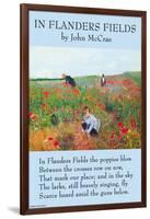 In Flanders's Fields-John McCrae-Framed Art Print