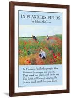 In Flanders's Fields-John McCrae-Framed Art Print