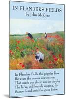 In Flanders's Fields-John McCrae-Mounted Art Print