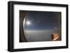 In-Flight View Above the Clouds-Paul Souders-Framed Photographic Print