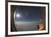 In-Flight View Above the Clouds-Paul Souders-Framed Photographic Print